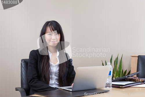 Image of Portrait of businesswoman