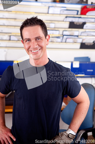 Image of Mechanic Portrait Man