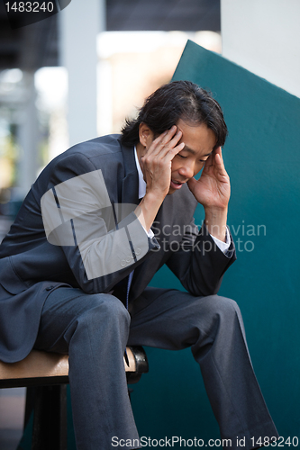 Image of Businessman Stress