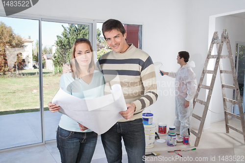 Image of Happy young couple