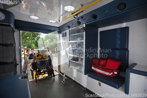 Image of Ambulance Interior