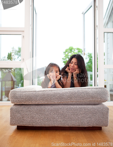 Image of Mother Daughter Portrait