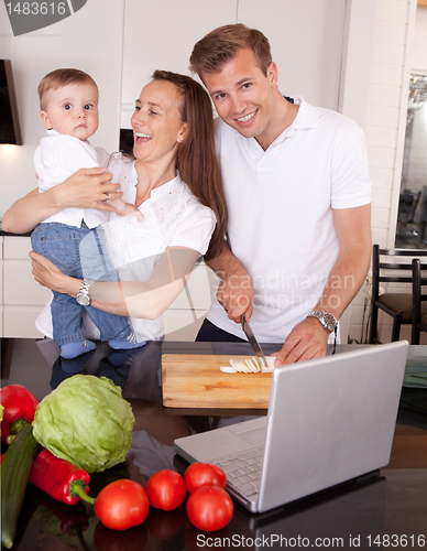 Image of Family Fun in Kitchen