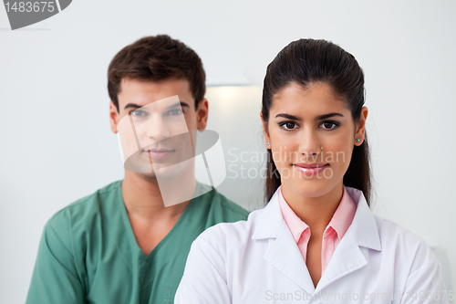 Image of Dentist with her assistant