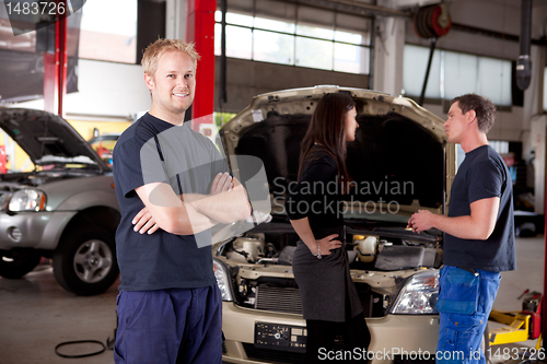 Image of Mechanic Portrait