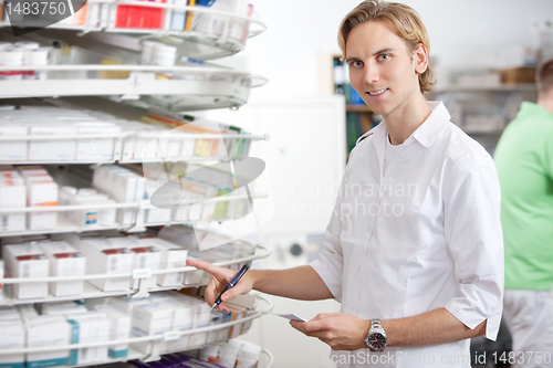 Image of Pharmacist at Work