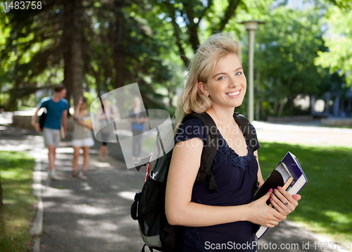 Image of Attractive University Student