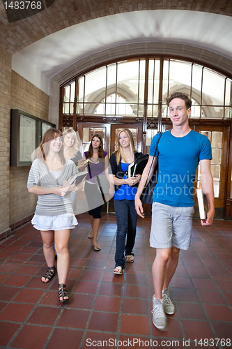 Image of Group of college students