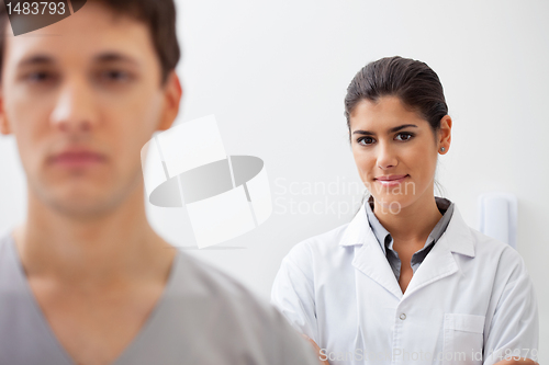 Image of Female doctor smiling