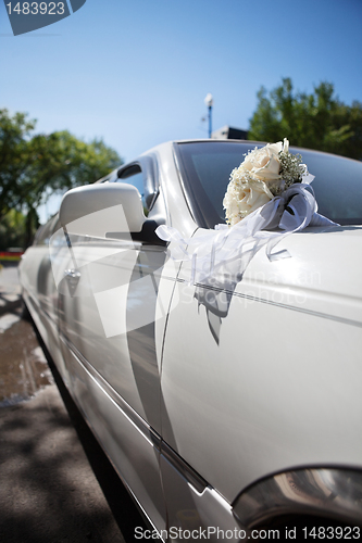 Image of Luxury wedding car