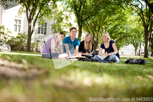 Image of Happy Group of Students