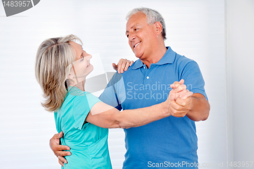 Image of Happy Couple Dancing