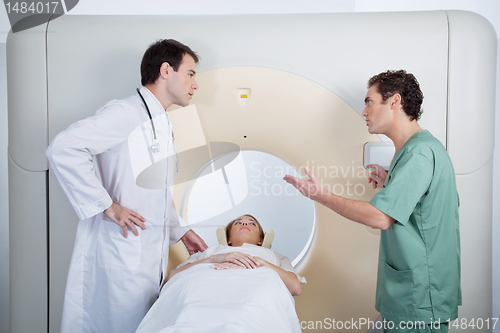 Image of Medical Team CT Scan