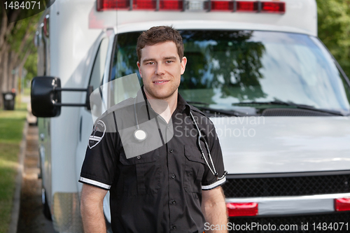 Image of Male Paramedic Portrait