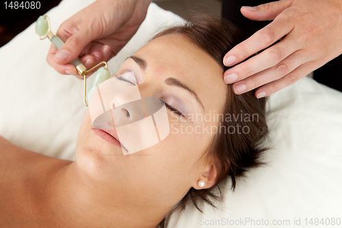 Image of Jade Roller on Massage
