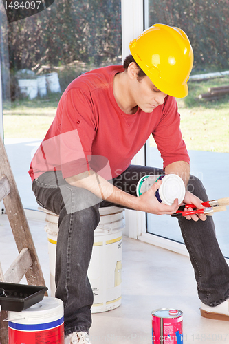 Image of Architect reading instructions