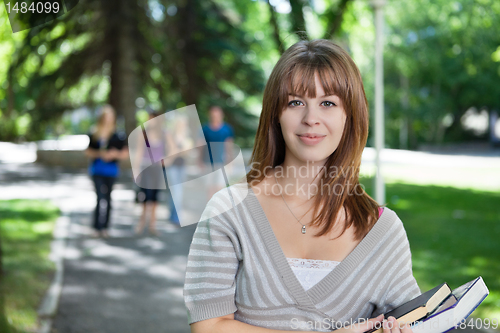 Image of Happy College Girl