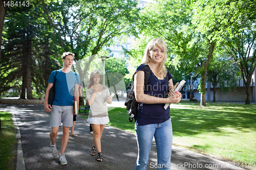 Image of Students Walking on Campus