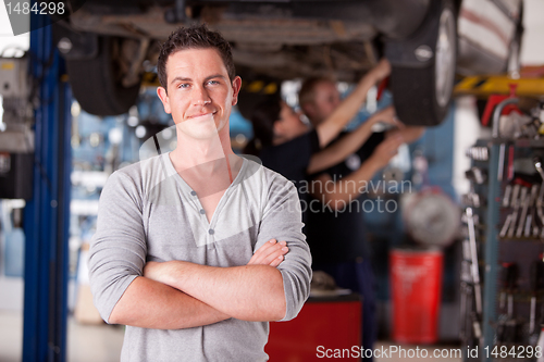 Image of Mechanic Man Portrait