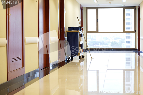 Image of Empty corridor of hospital