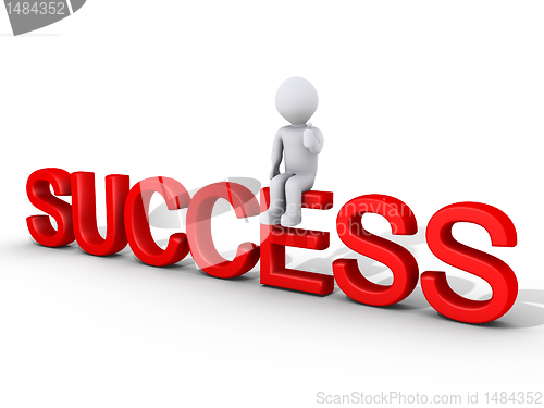 Image of Sitting on success