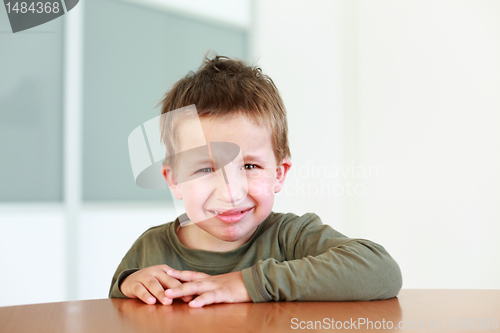 Image of Sad boy crying