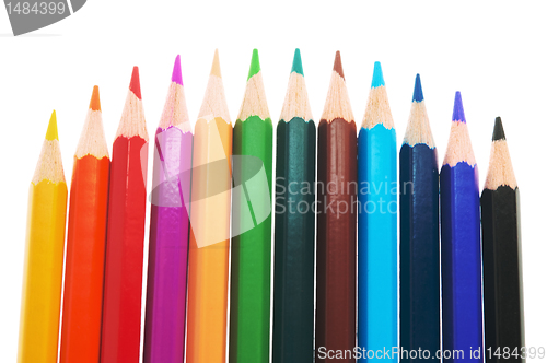 Image of colored pencils 
