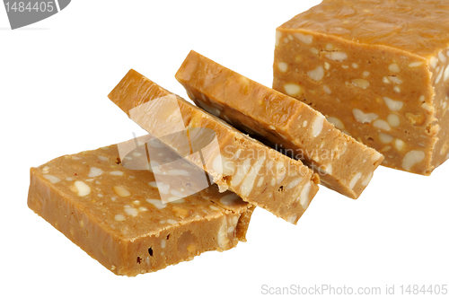 Image of Eastern sweets isolated on white background