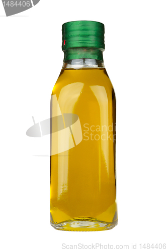 Image of olive oil in a bottle