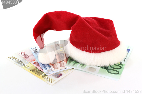 Image of Santa Hat with Money