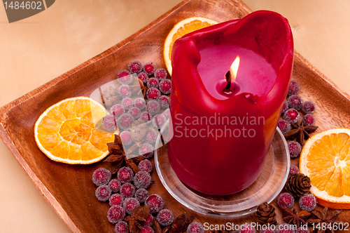 Image of Christmas Candle