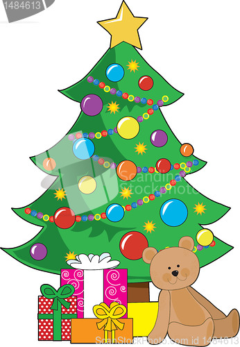 Image of Christmas Teddy Bear