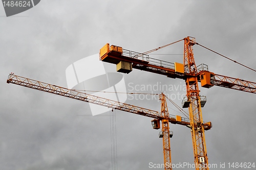 Image of Building cranes