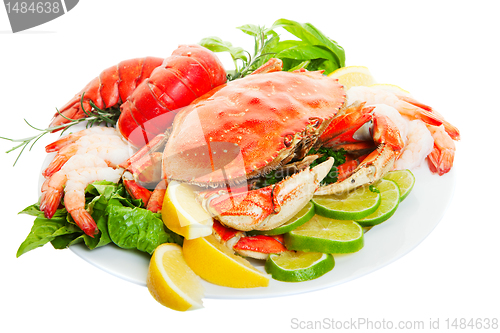 Image of Crab dinner