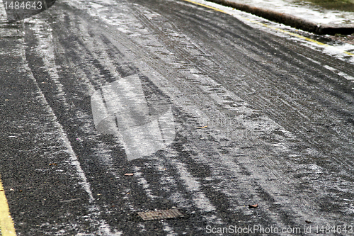 Image of Icy street