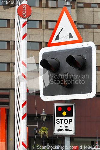 Image of Bridge sign lights