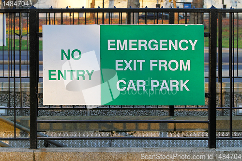 Image of Emergency exit