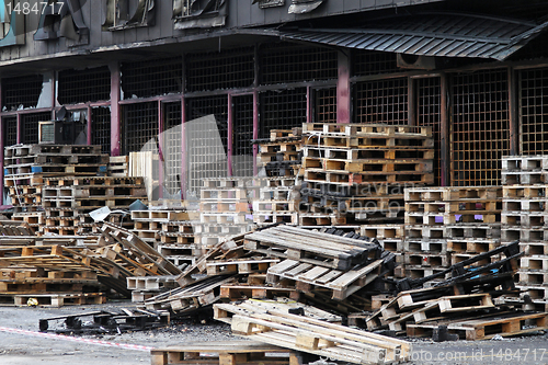 Image of Warehouse fire