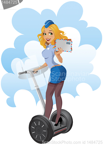 Image of POSTRIDER ON THE SEGWAY