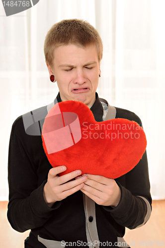 Image of frustrated teenager