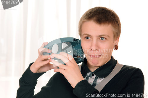 Image of teenager with puncher