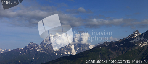 Image of Panorama summer Mountain