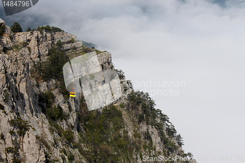 Image of aerial ropeway cabin