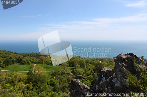 Image of view from mountain