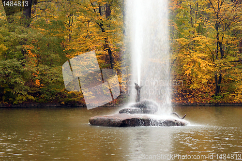 Image of fountain  in park