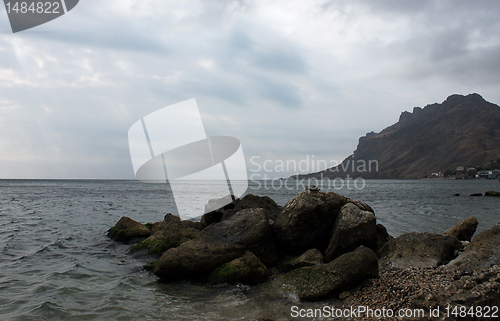 Image of stones at seaside