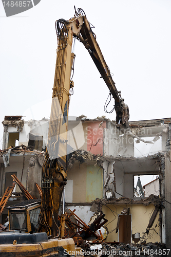 Image of Demolition of flats