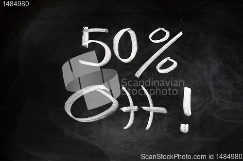 Image of 50 percent off