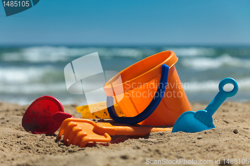 Image of Plastic toys for beach