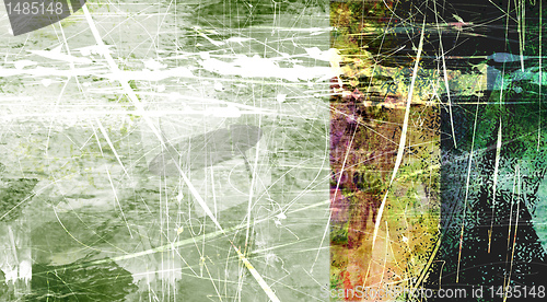 Image of mixed media grunge